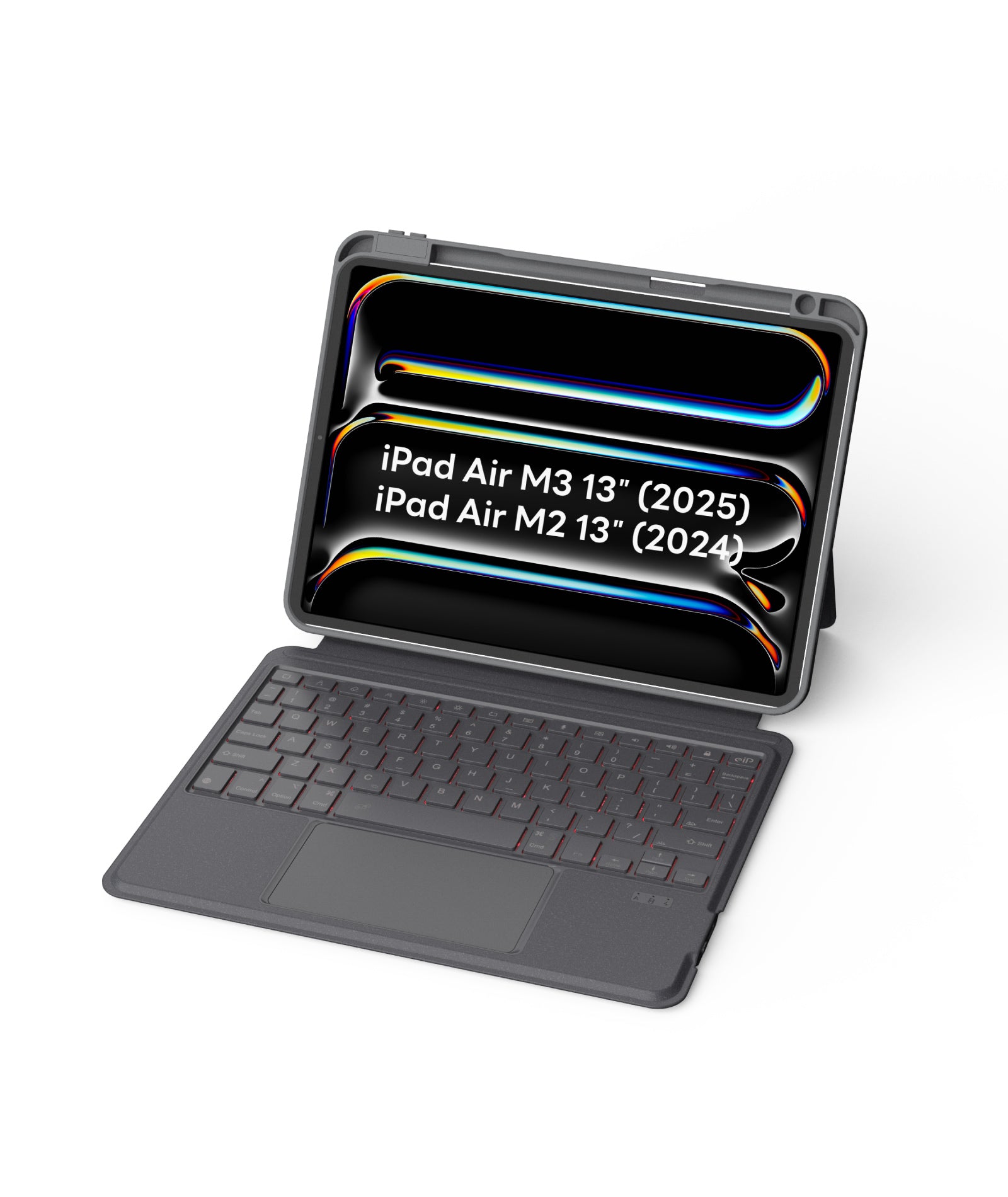 EIP Bluetooth Keyboard Case for iPad Air 13 inch (M3 /M2)[US