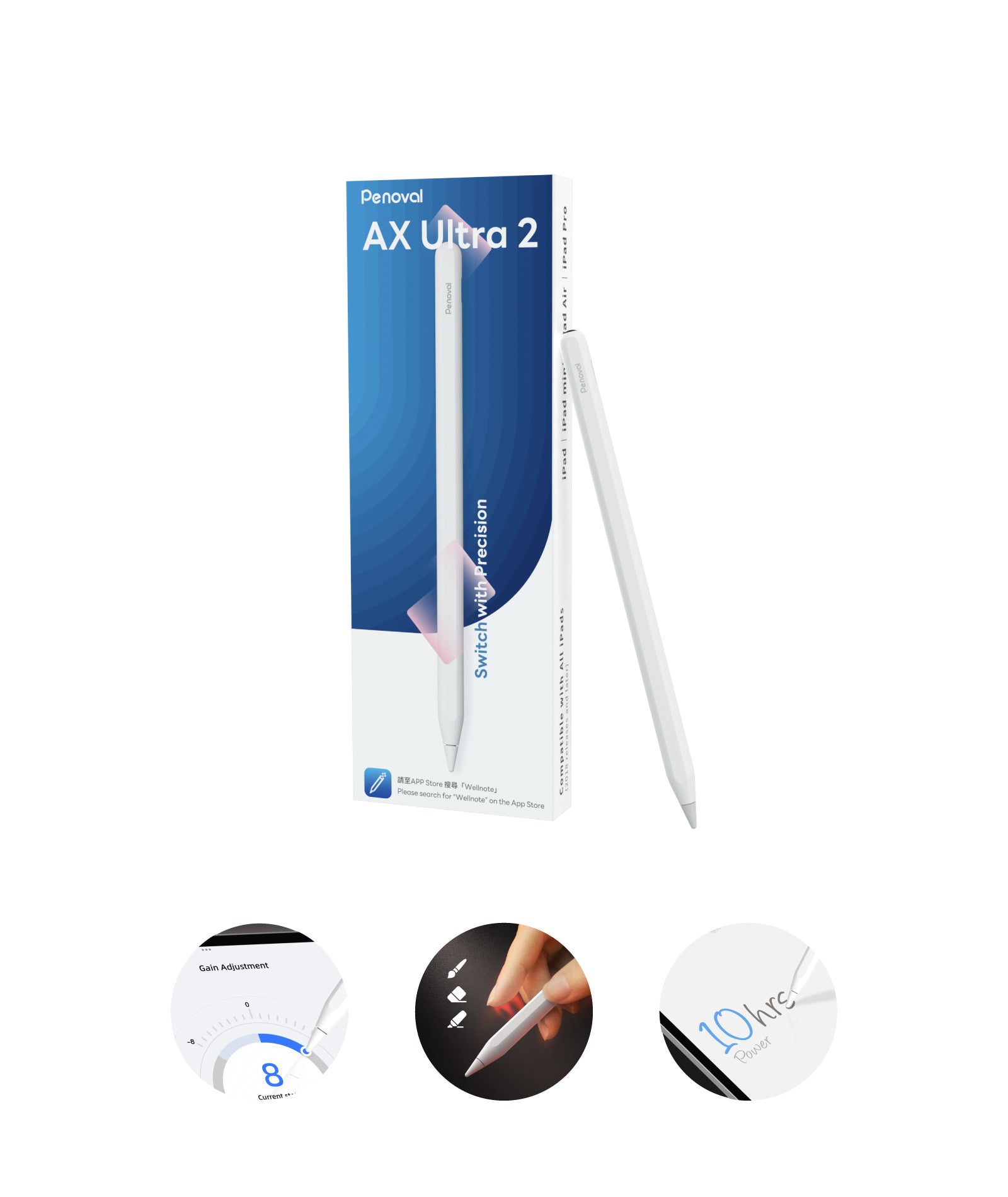 Penoval AX Ultra for iPad 2018-2025 โ eiP Store
