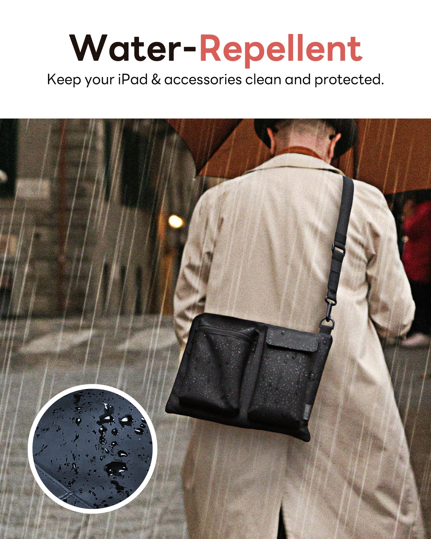 EIP 9-11 Inch Tablet Sleeve Bag with Shoulder Strap