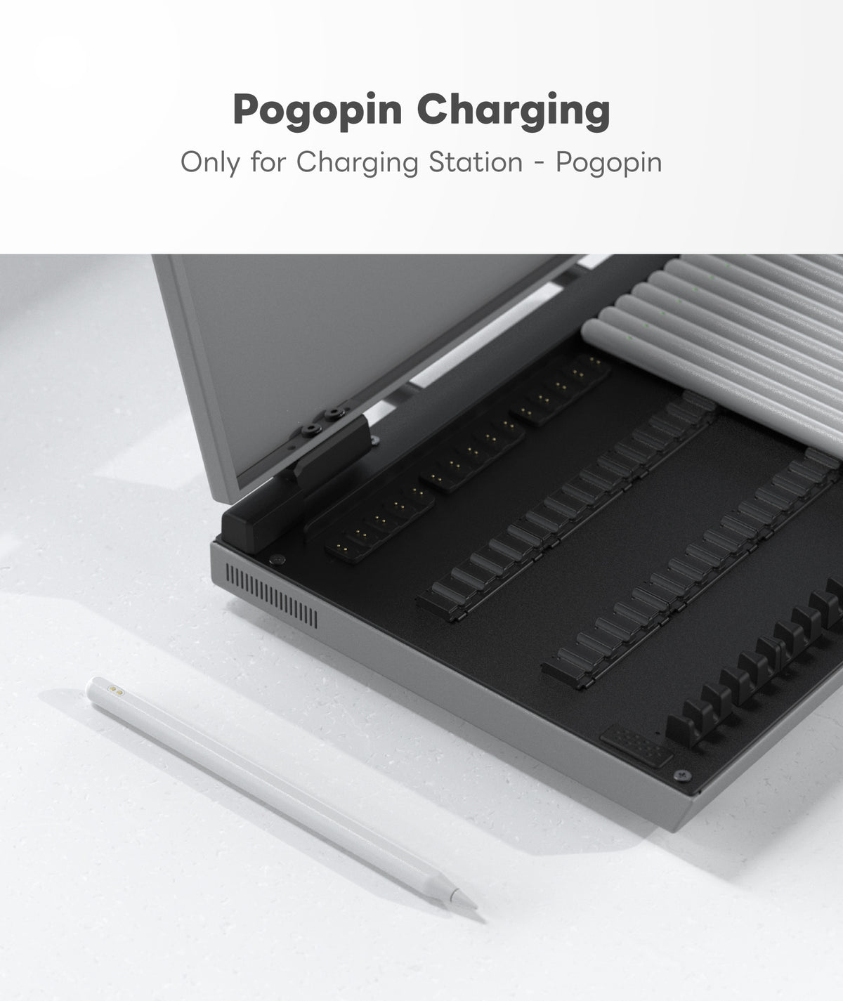 eiP EDU Pencil for iPad, Magnetic Charging for Pogo Pin Station [Contact us at service-us@lemeng.com.tw]