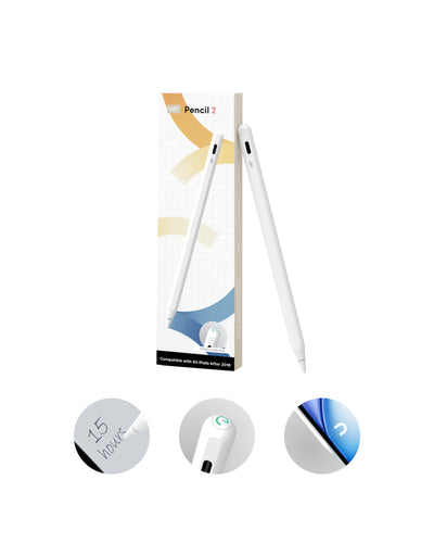 eiP Pencil 2 for iPad 2018-2025