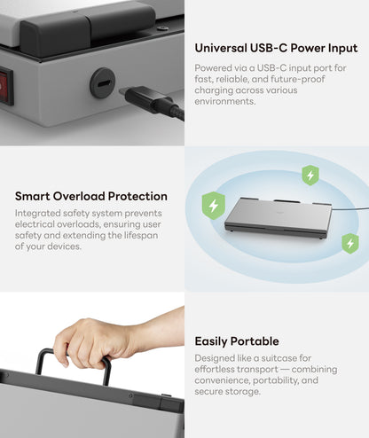 eiP Pogopin Charging Station for iPad Stylus, 30-Slot    [Contact us at service-us@lemeng.com.tw]