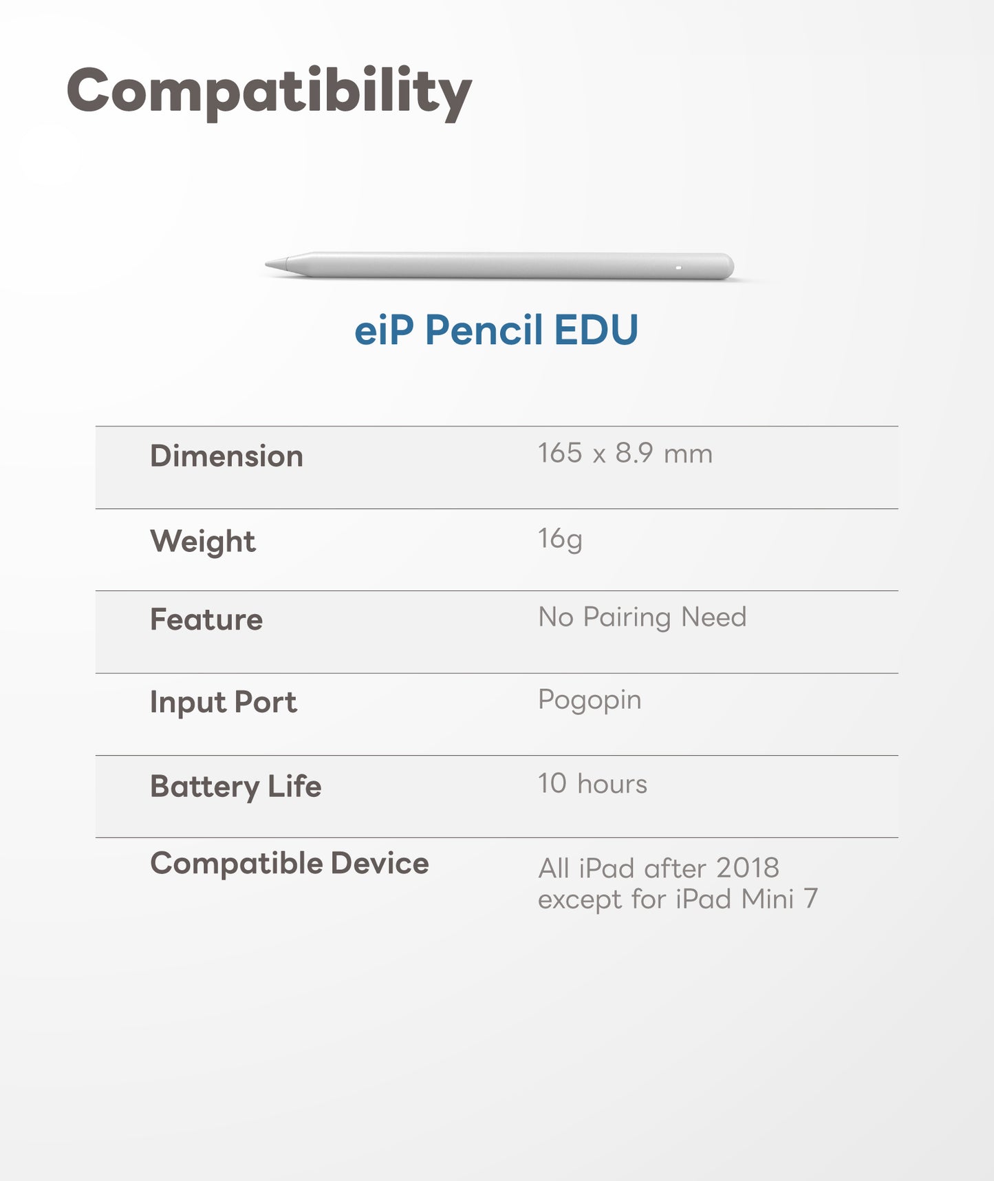eiP Pogopin Charging Station for iPad Stylus, 30-Slot    [Contact us at service-us@lemeng.com.tw]