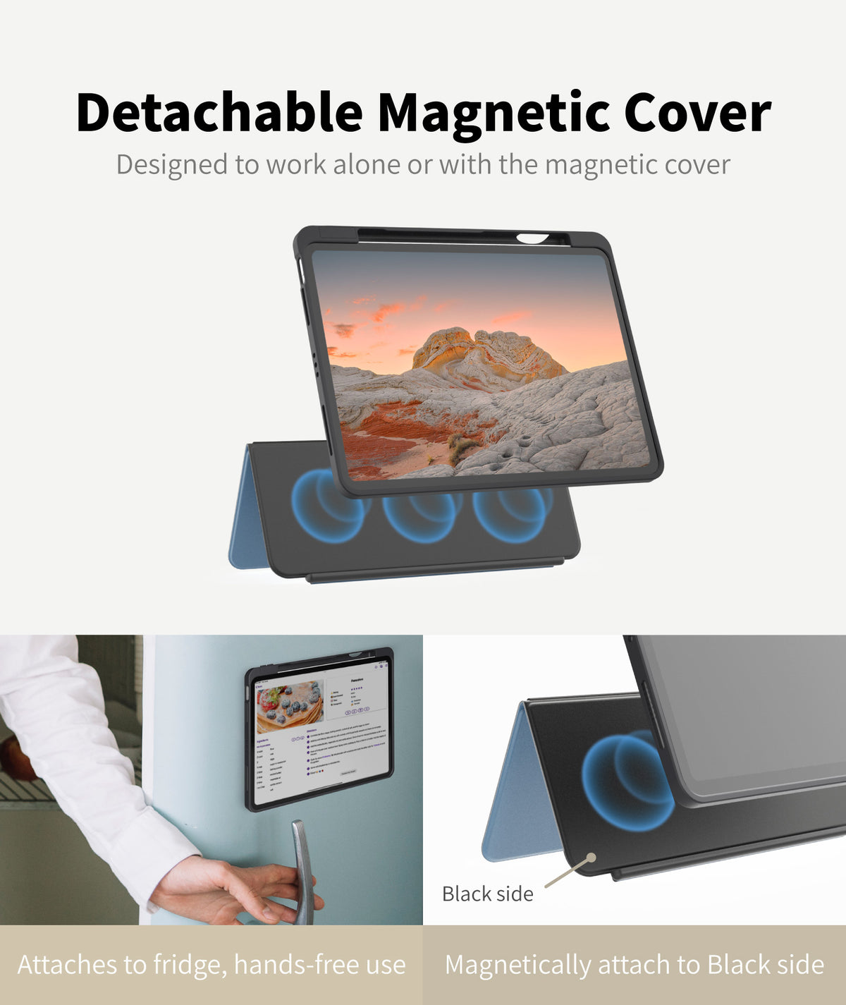 EIP Magnetix Flip Case for iPad Air 11"M3/M2(2025/2024)/5th/4th