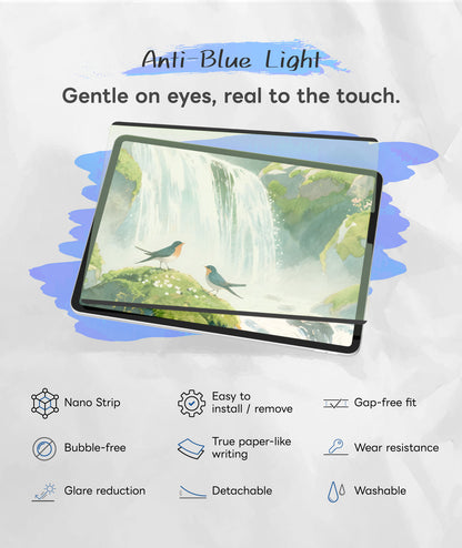 EIP Detachable Paper-feel Screen Protector - Anti-Blue Light