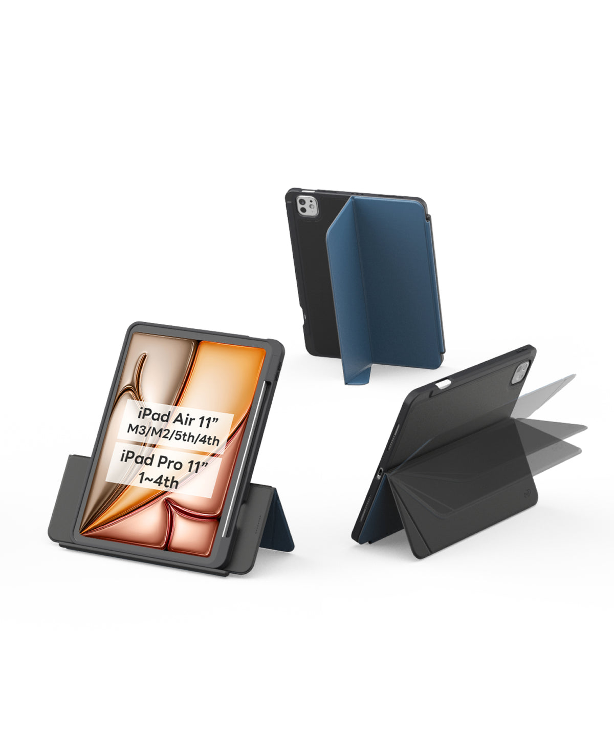EIP Magnetix Flip Case for iPad Air 11"M3/M2(2025/2024)/5th/4th