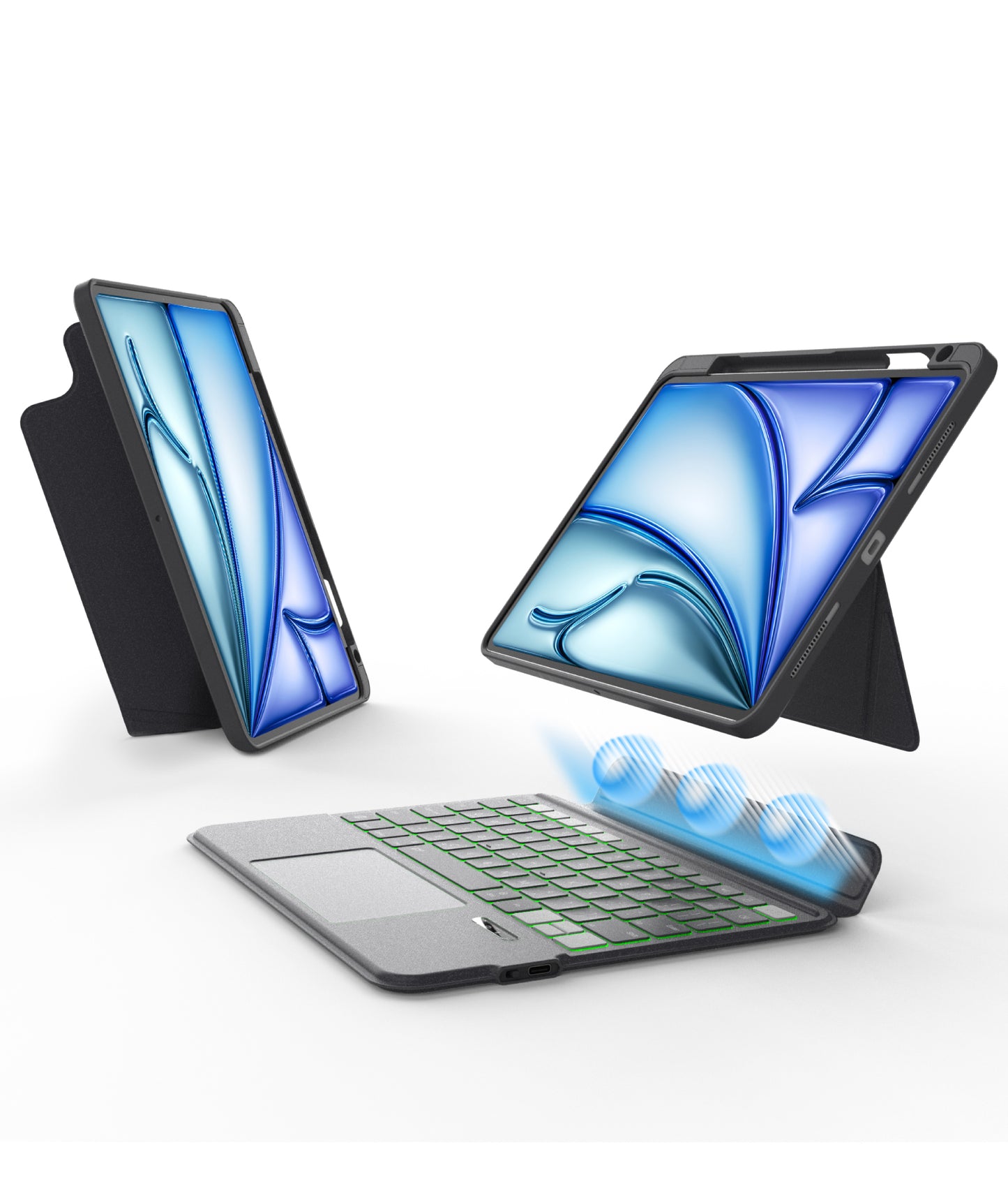 EIP Magnetix Keyboard Case for iPad [US Layout]