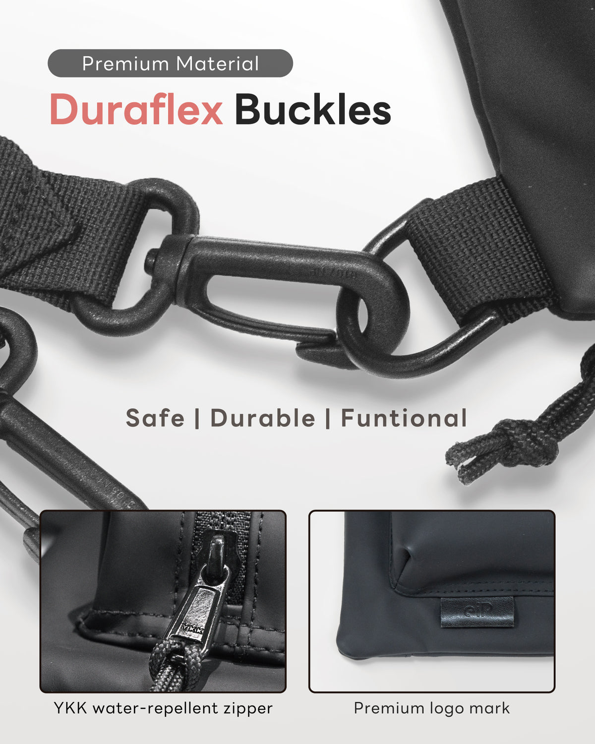 EIP 9-11 Inch Tablet Sleeve Bag with Shoulder Strap