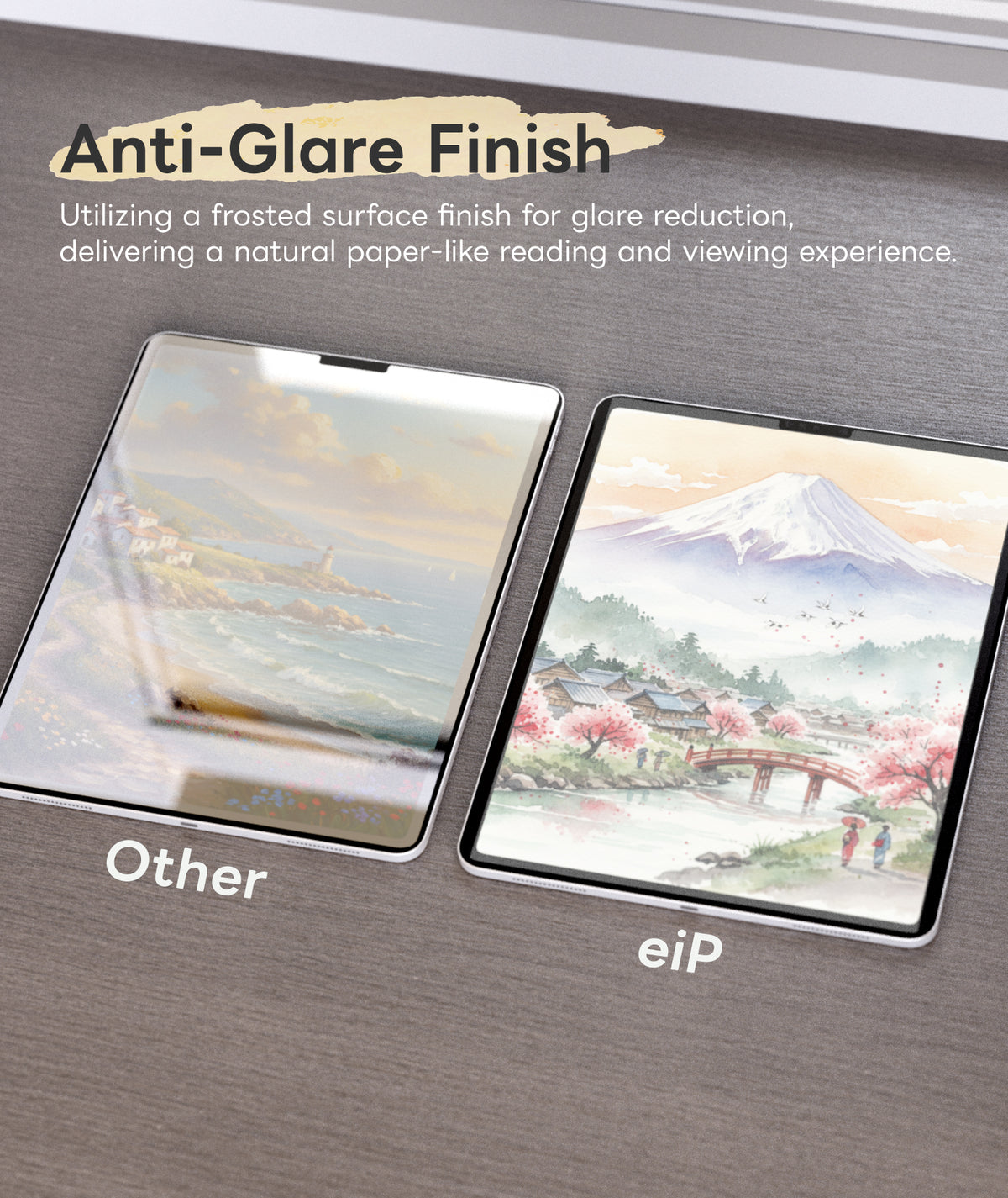 EIP Detachable Paper-feel Screen Protector-iPad